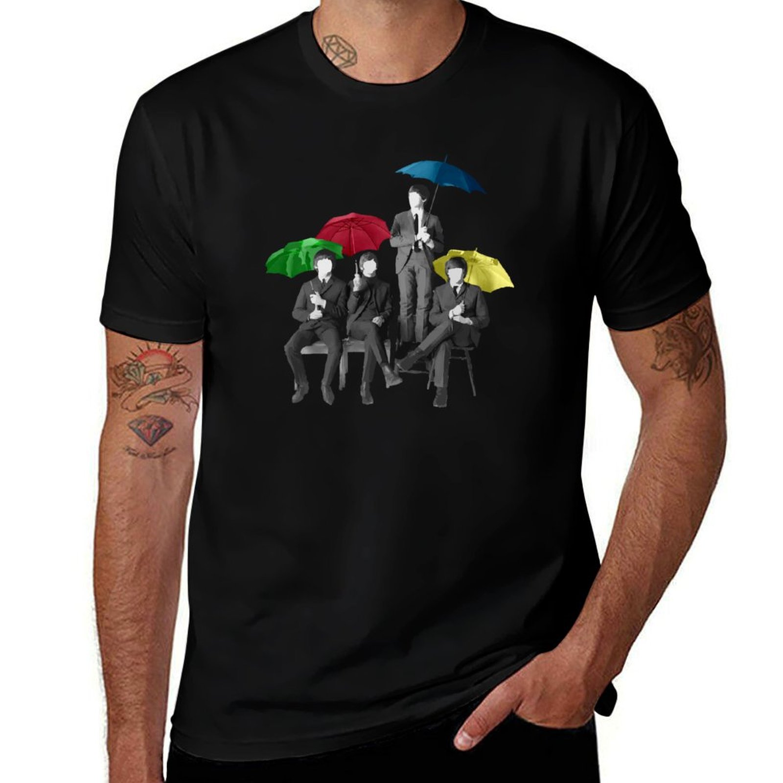 Men'S Fashion Umbrella - Kaos Umbrella Fab Four Kaos Katun