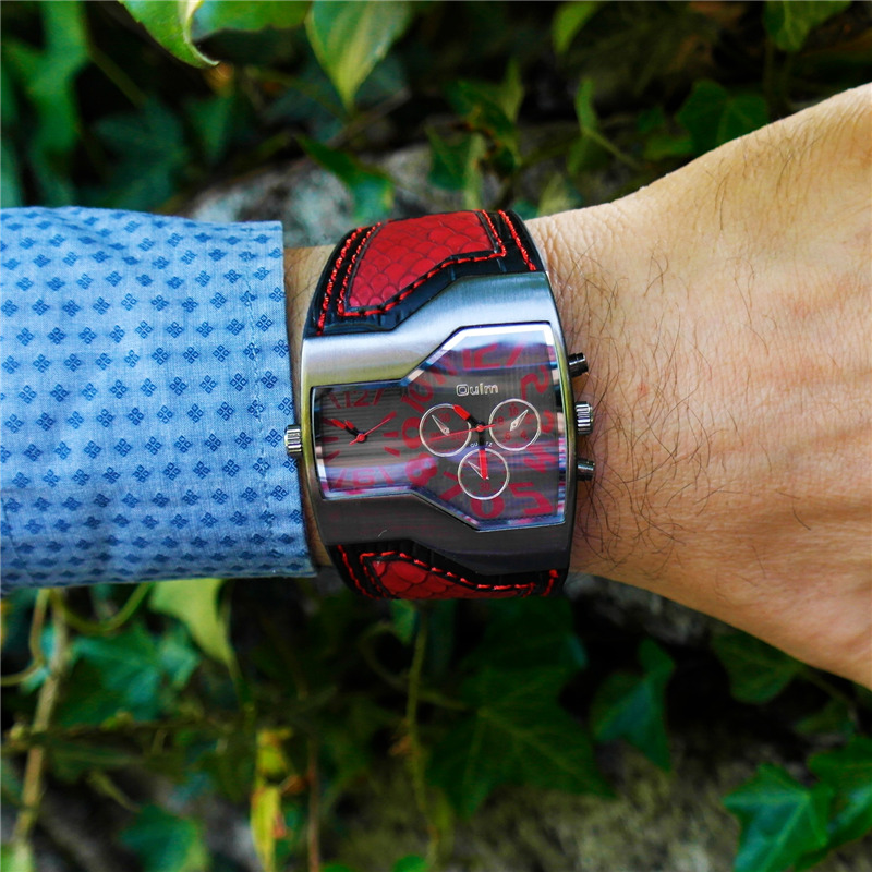 Men'S Fashion Zone - Oulm HP1220 Jam Tangan Kuarsa Jam