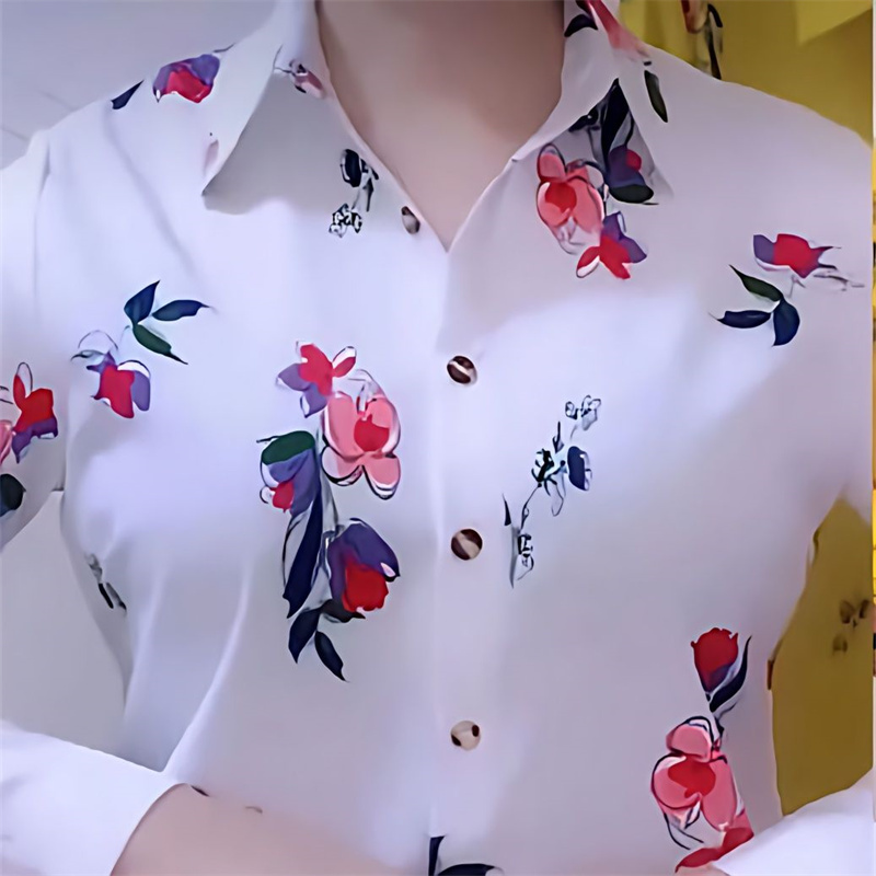 Polo Shirt Slim - Kemeja Wanita Paruh Baya dan Lanjut