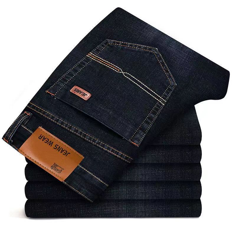 Men'S Fashion For 60 Year Old - Jeans Pria Bisnis Gaya Baru 2026