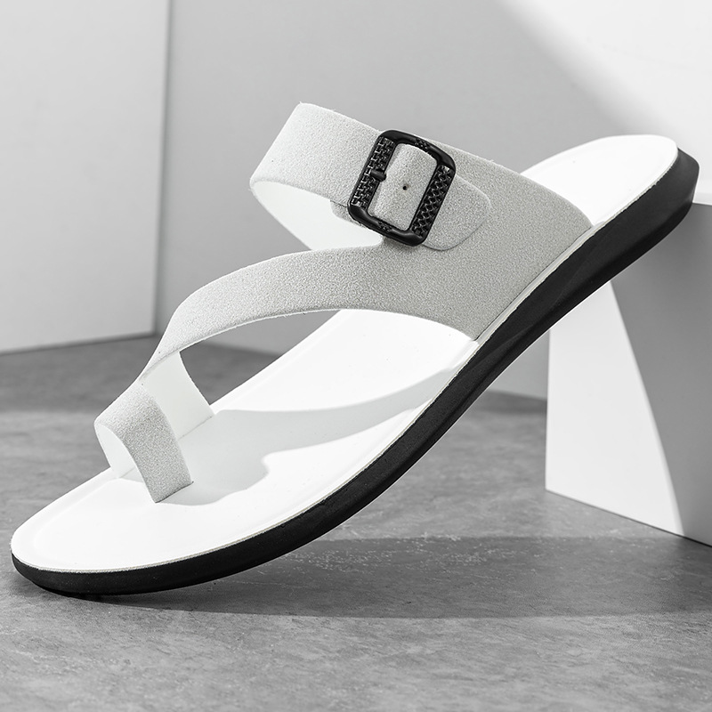 Men'S Fashion For 30 Year Olds - Sandal Kulit Buatan Tangan Musim Panas