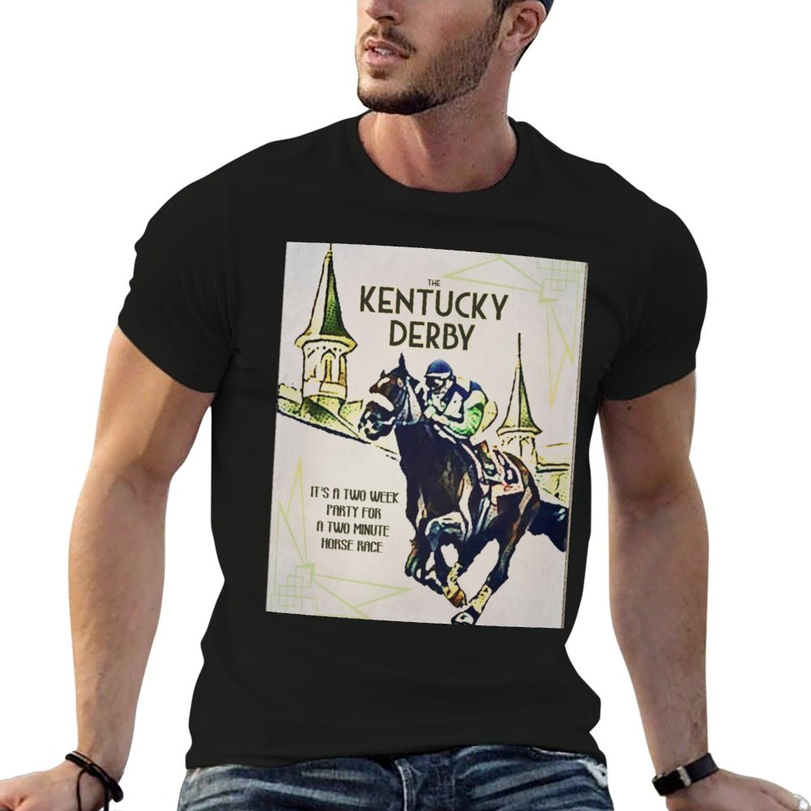 Men'S Fashion Kentucky Derby - Saatnya Kentucky Derby Lagi! T-Shirt Fashion