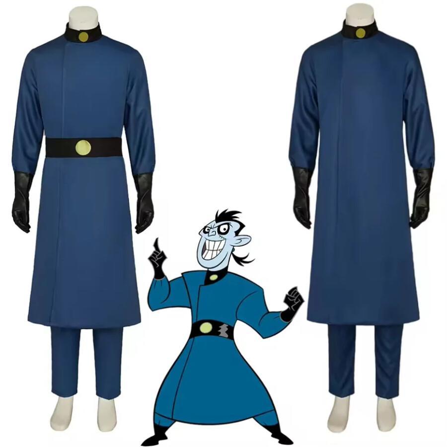 Trench Coat Men - Kostum Cosplay Dr.Drakken Celana Jas Hujan