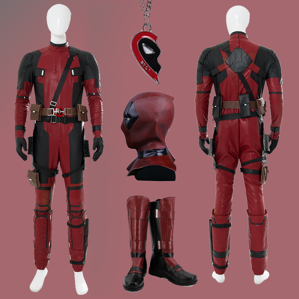 Men'S Fashion Gloves - Cosplay Dead Pool Cosplay anak laki-laki