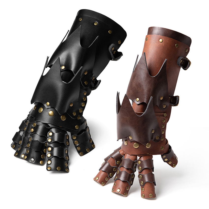 Men'S Fashion Gloves - Sarung tangan Steampunk abad pertengahan mekanik