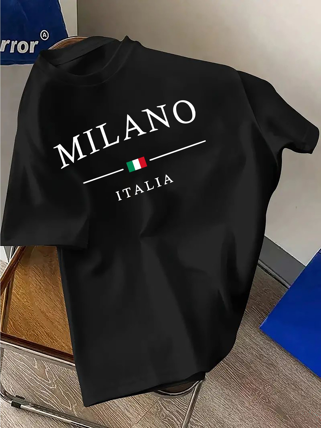 Milan Men'S Fashion - Kaos Pria 100% Katun Murni Musim