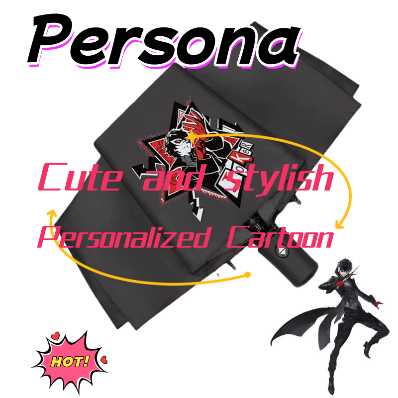 Men'S Fashion Umbrella - Payung Persona Payung Lipat Kreatif Fashion
