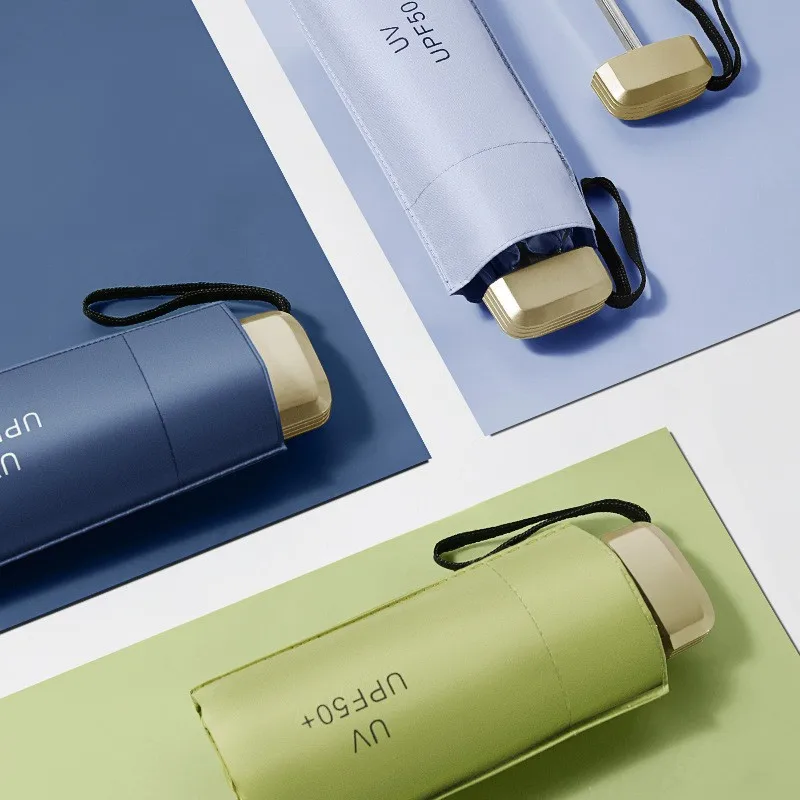 Men'S Fashion Umbrella - Payung mini lima lipat pelindung sinar