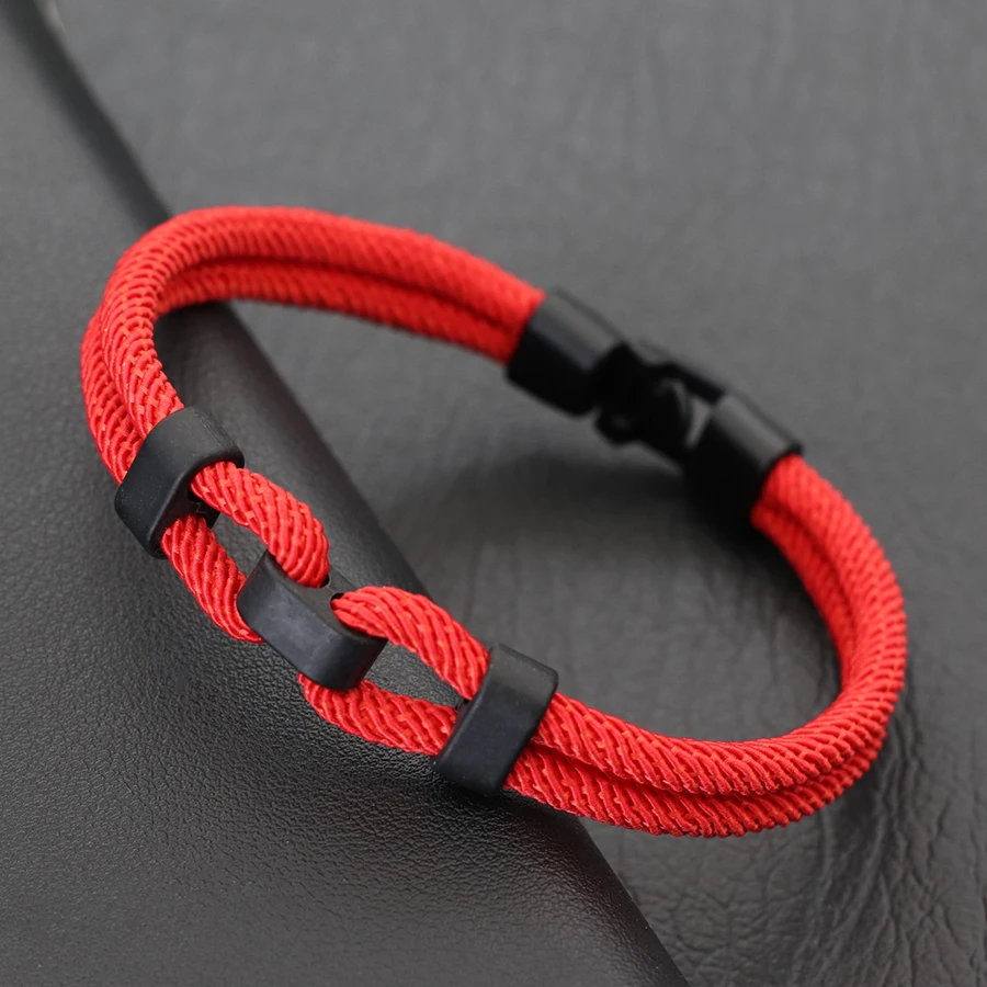 Milan Men'S Fashion - Novel gelang tali merah Keberuntungan pria