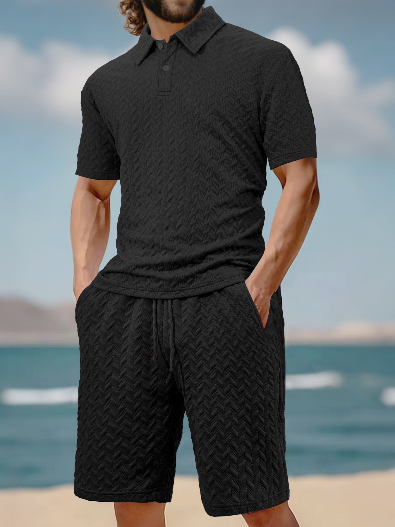 Men'S Fashion And Style - Setelan Olahraga Kasual Dua Potong Pria,