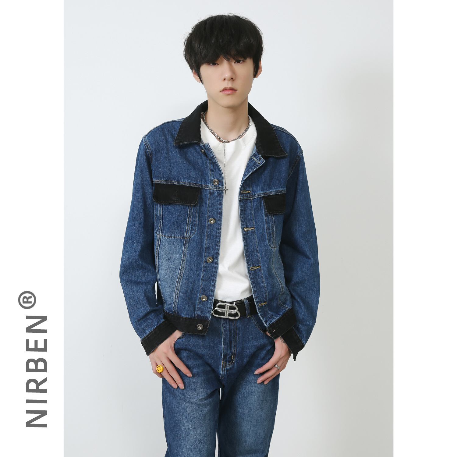 Jacket Mens Fashion - Setelan Jaket Denim Baru Pria Gaya