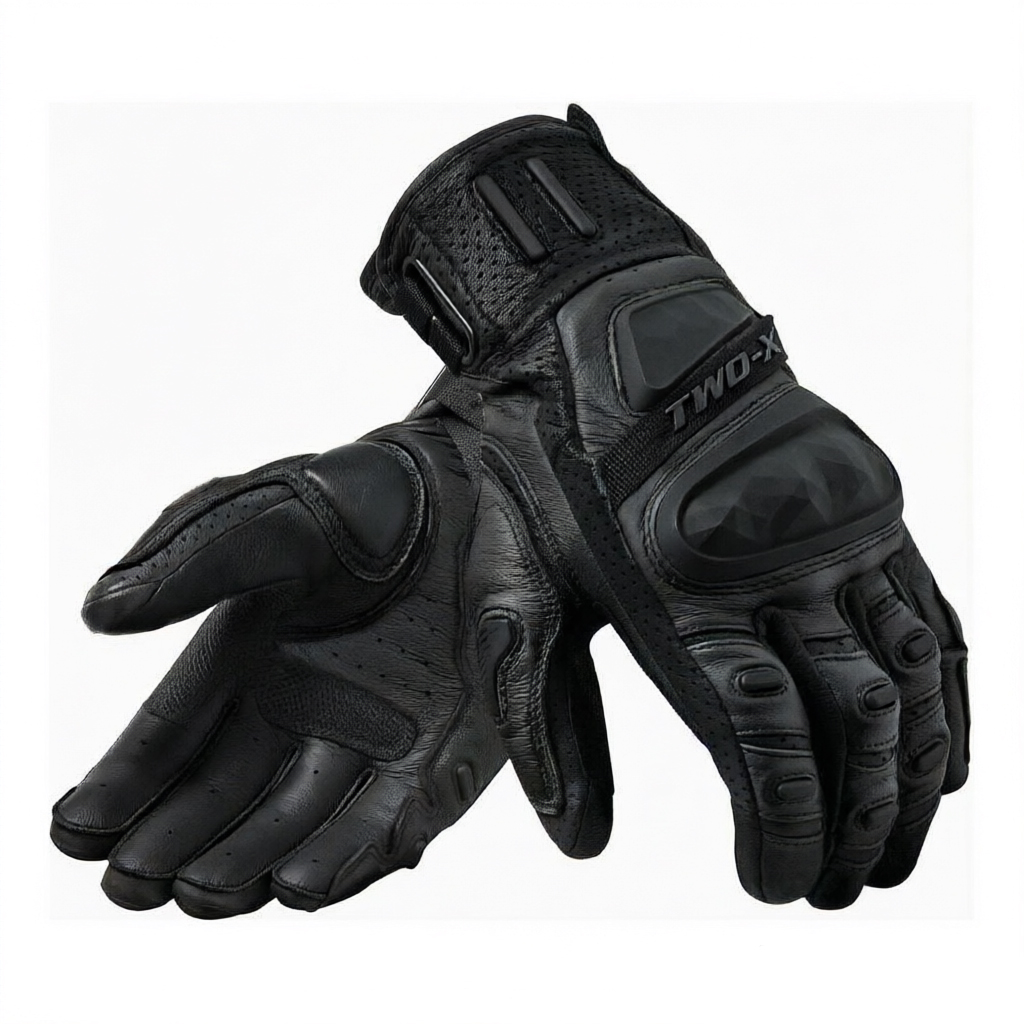 Men'S Fashion Gloves - Sarung Tangan Balap Kulit untuk Berkendara