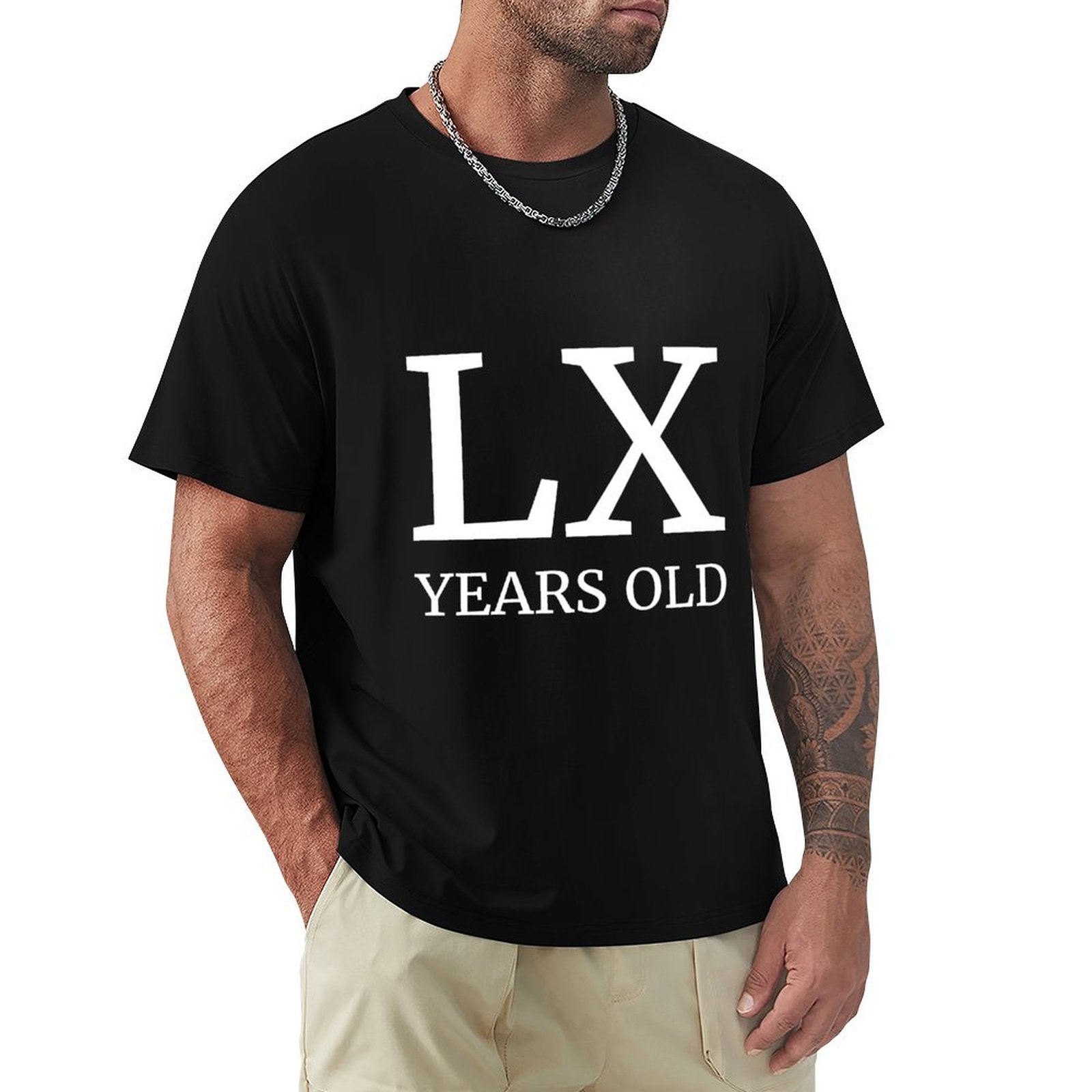 Men'S Fashion For 60 Year Old - Kaos LX Hadiah Ulang Tahun ke-60