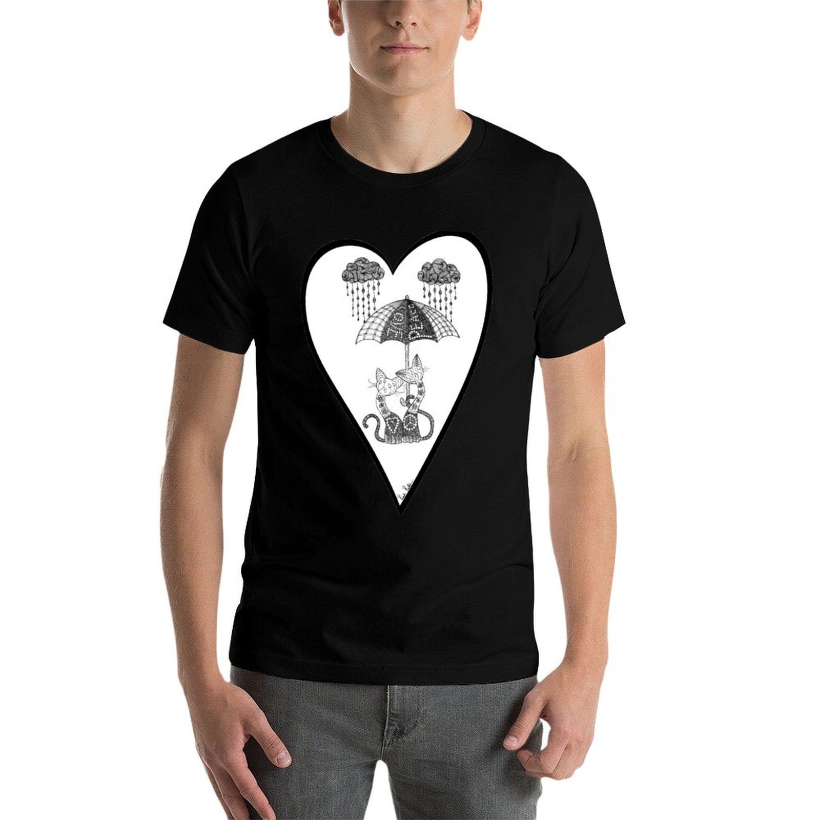 Kaos Seattle Kitties under Umb - Men'S Fashion Umbrella ulasan dan harga