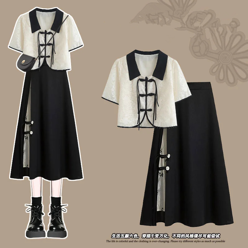 Rok Kemeja Anggun Wanita Gaya  - Polo Shirt Slim ulasan dan harga