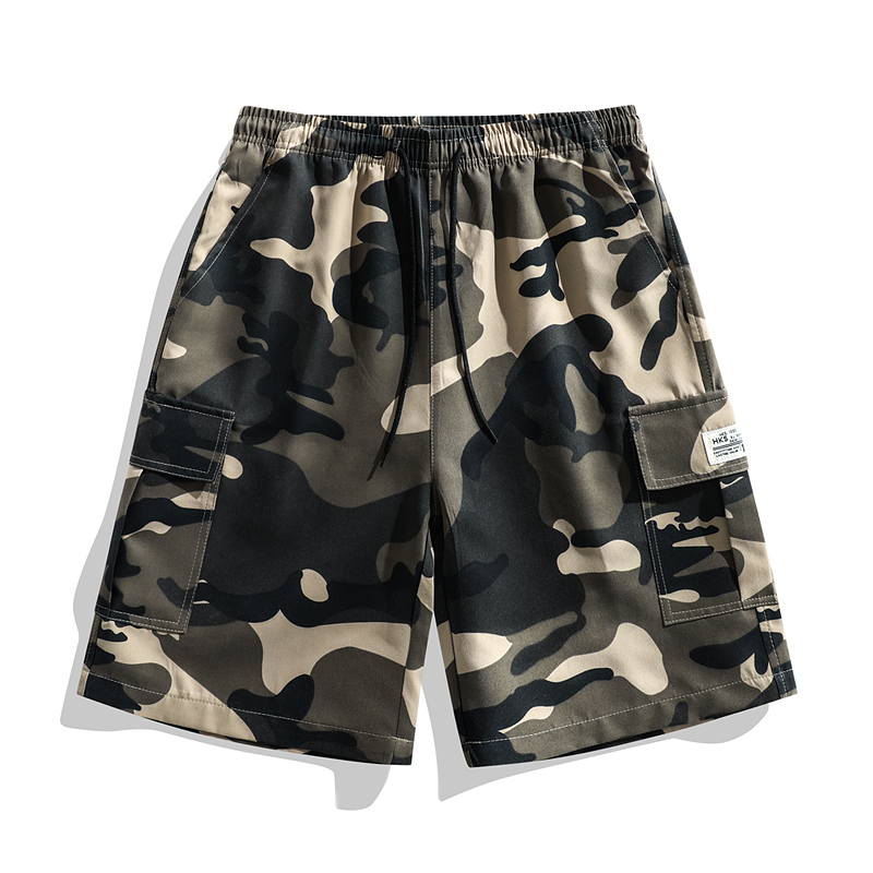 Celana Pendek Kargo Kamuflase  - Mens Fashion Camo Pants ulasan dan harga