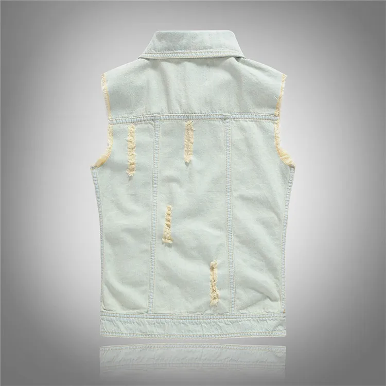 Pop Musim Semi Musim Gugur Jak - Men'S Fashion Vest With Jeans ulasan dan harga