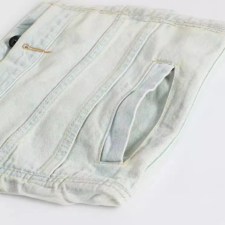 Pop Musim Semi Musim Gugur Jak - Men'S Fashion Vest With Jeans ulasan dan harga