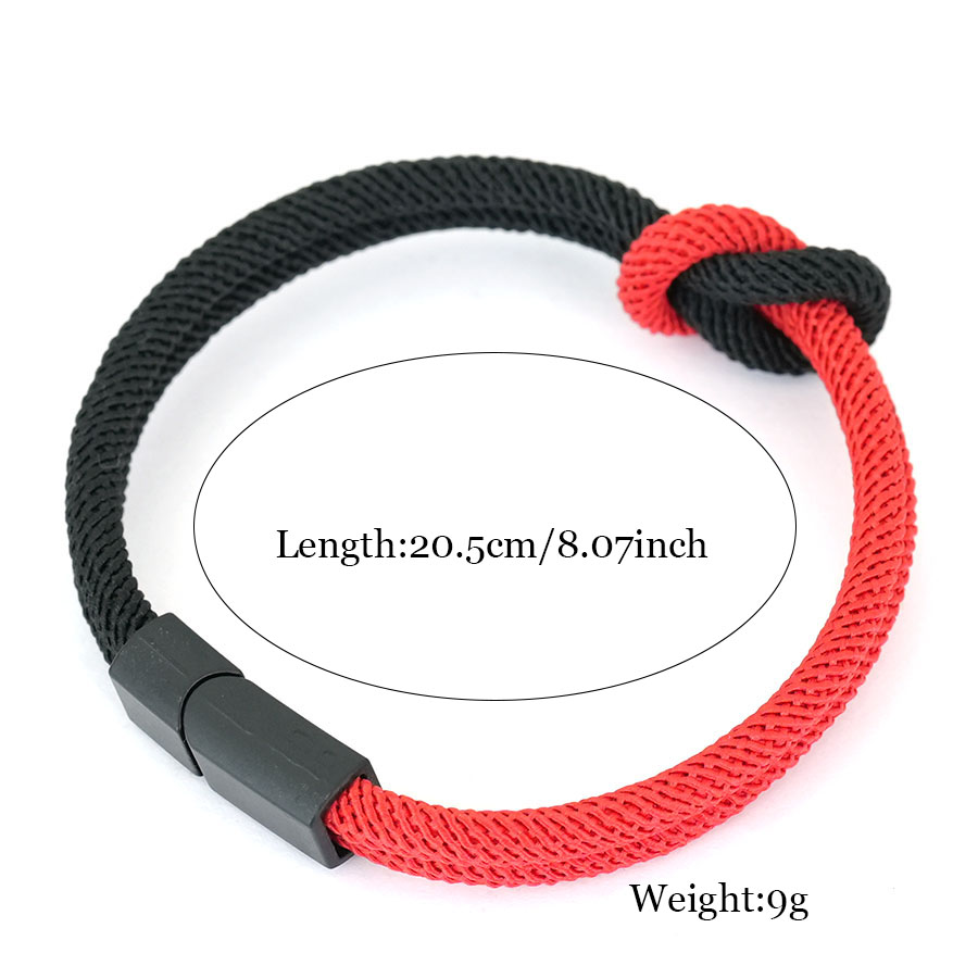 Gelang Tali Pria 5 Gaya Simpul - Milan Men'S Fashion ulasan dan harga