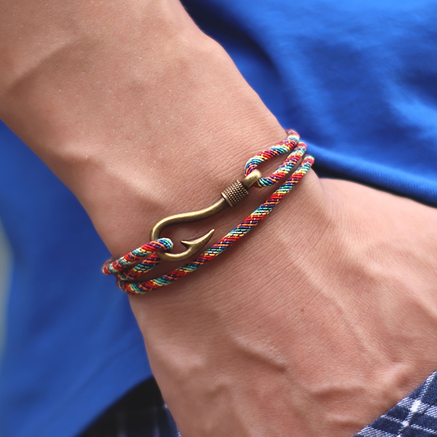 Gelang Jangkar Kait Ikan Jimat - Milan Men'S Fashion ulasan dan harga