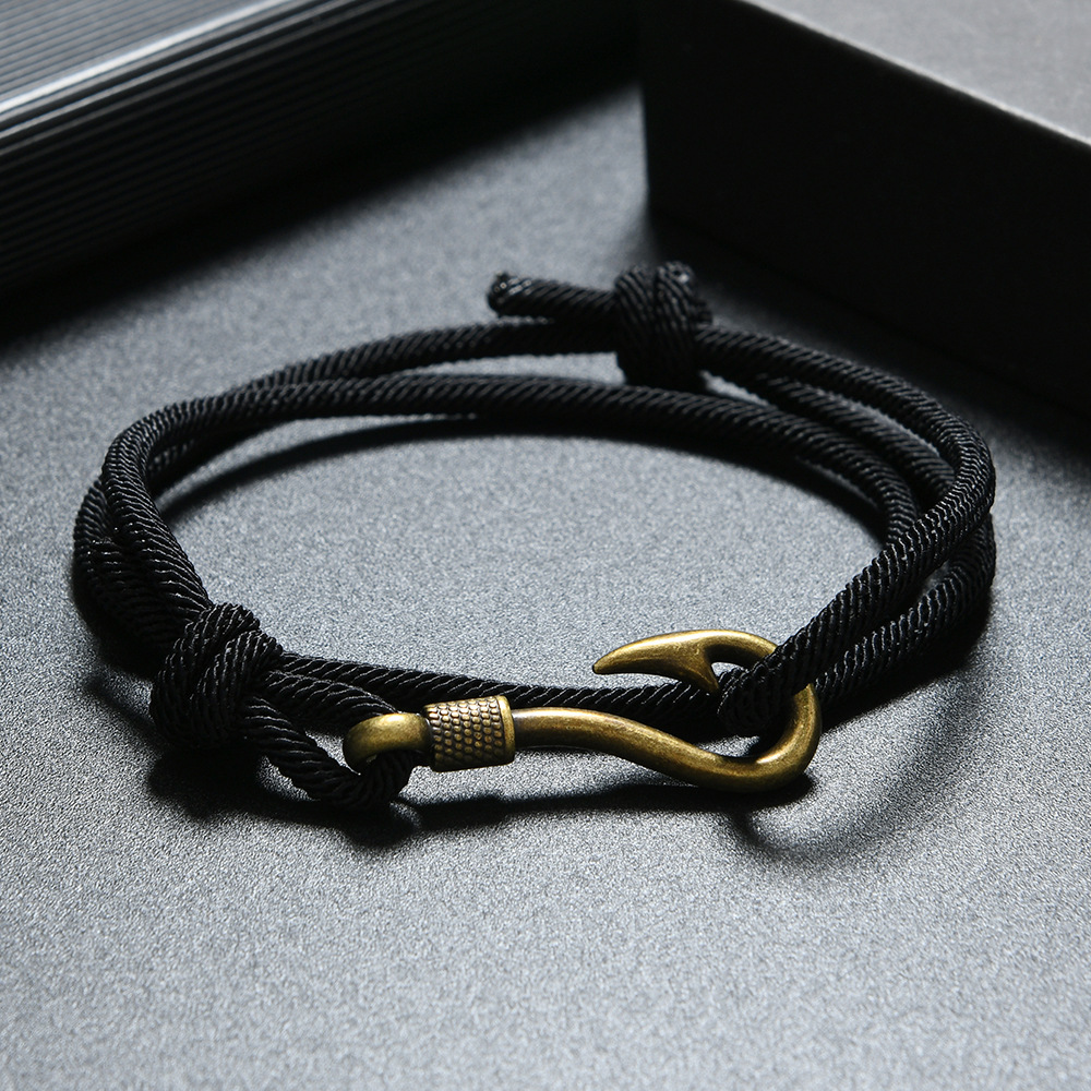 Gelang Jangkar Kait Ikan Jimat - Milan Men'S Fashion ulasan dan harga
