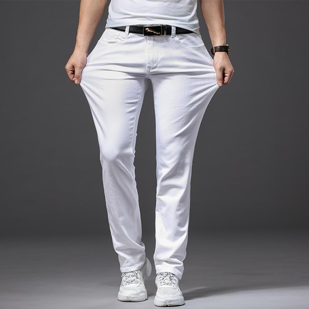 Celana Jeans Putih Pria Celana - Men'S Fashion For 60 Year Old ulasan dan harga