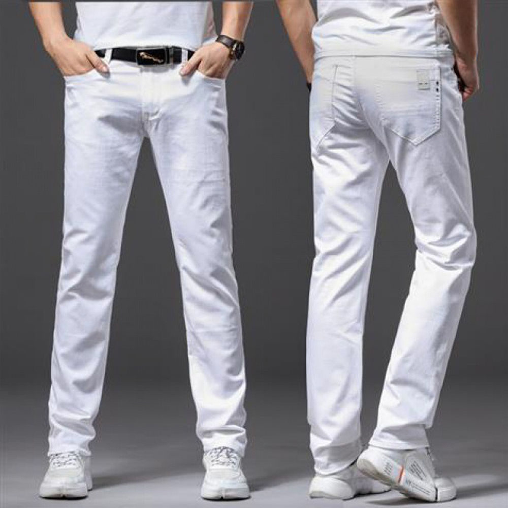Celana Jeans Putih Pria Celana - Men'S Fashion For 60 Year Old ulasan dan harga