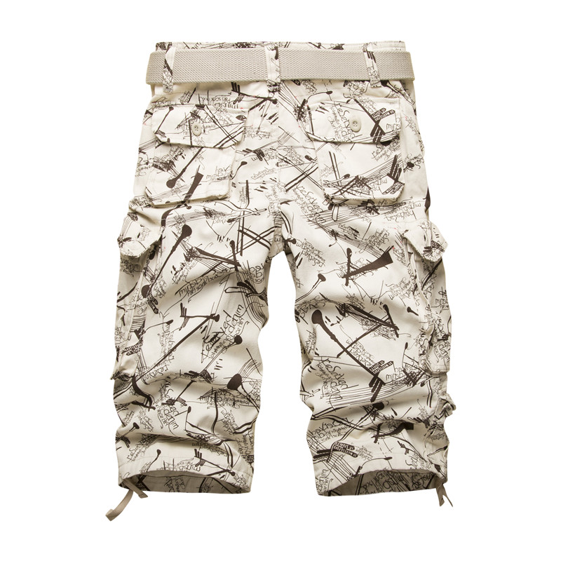 Celana Pendek Kargo Pria Sumne - Mens Fashion Camo Pants ulasan dan harga