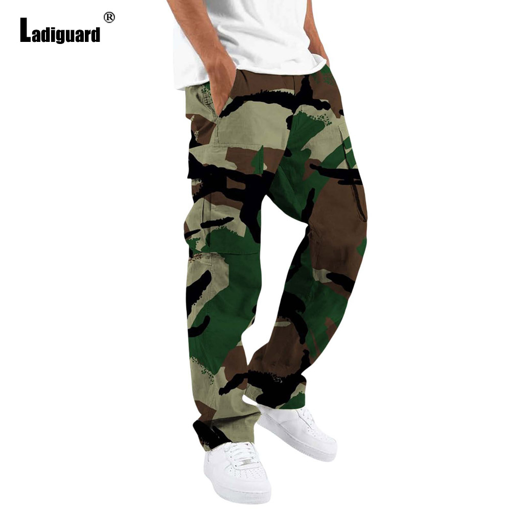 Celana Kargo Camo Fashion Saku - Mens Fashion Camo Pants ulasan dan harga