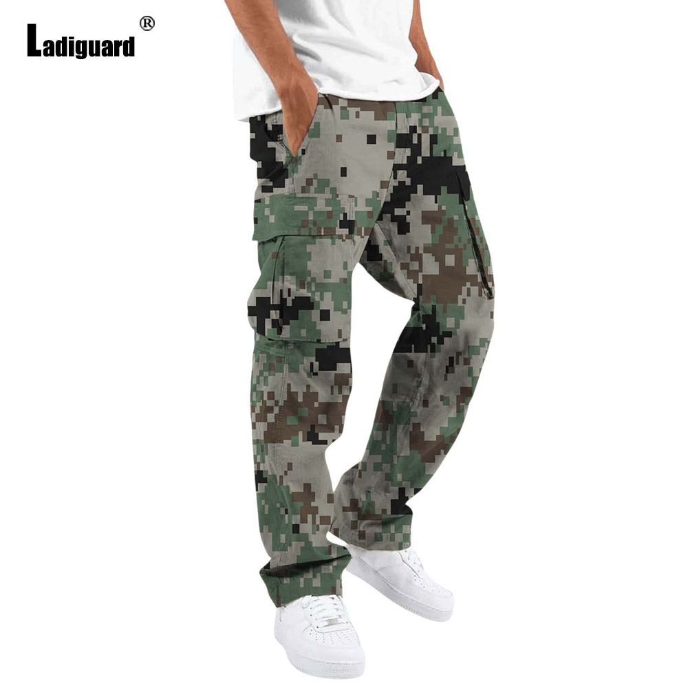 Celana Kargo Camo Fashion Saku - Mens Fashion Camo Pants ulasan dan harga