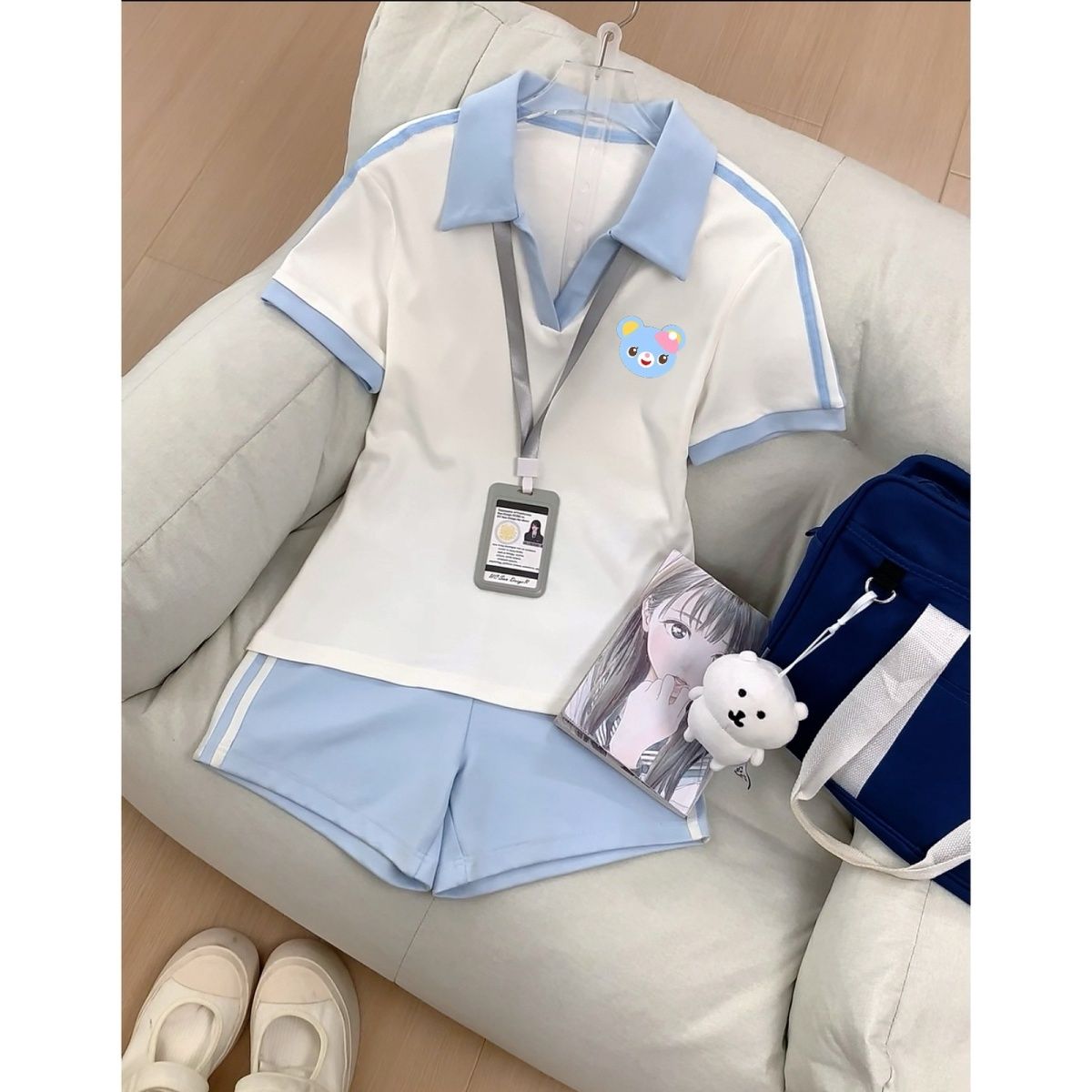 Kaus Polo Gaya Akademi Manis J - Polo Shirt Slim ulasan dan harga