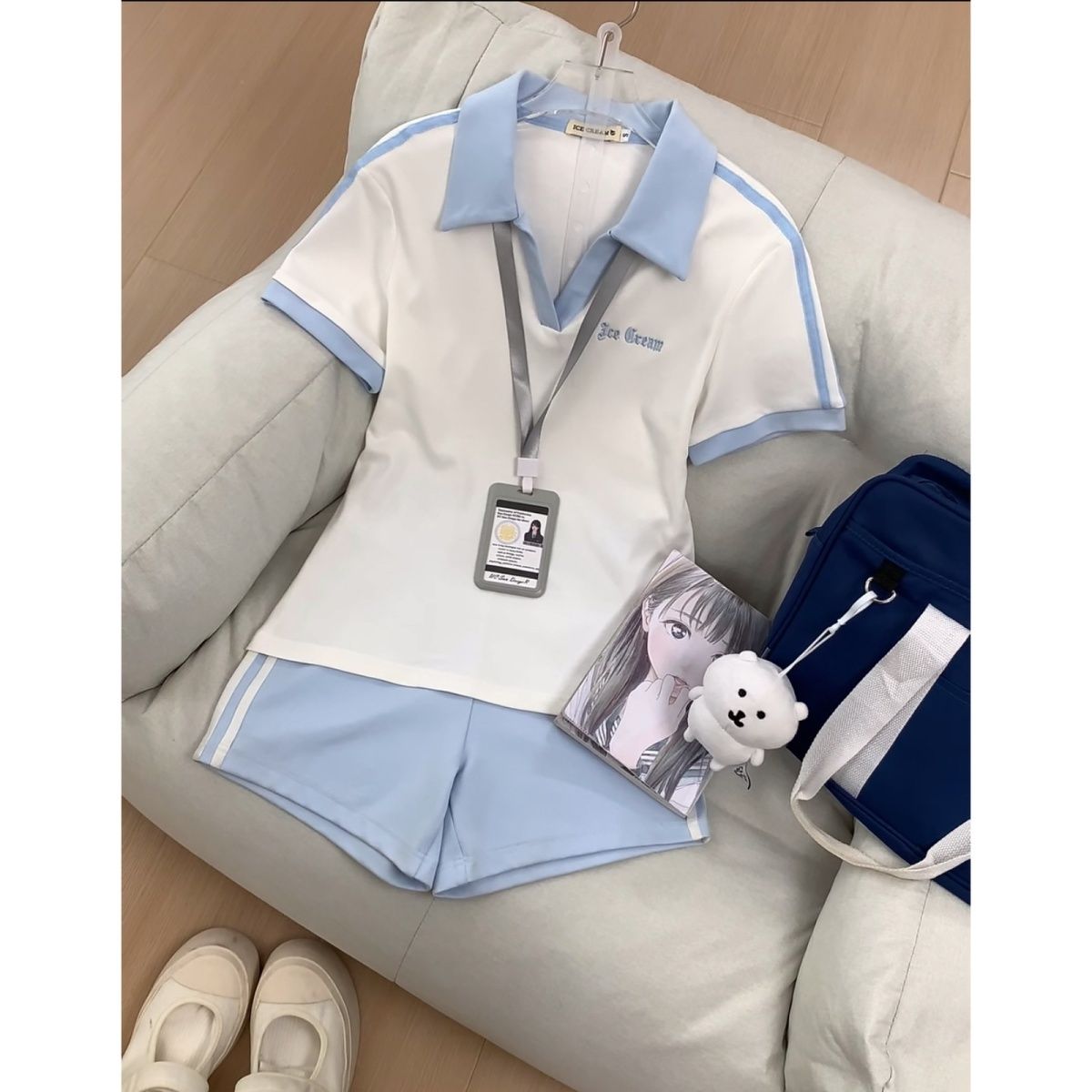 Kaus Polo Gaya Akademi Manis J - Polo Shirt Slim ulasan dan harga