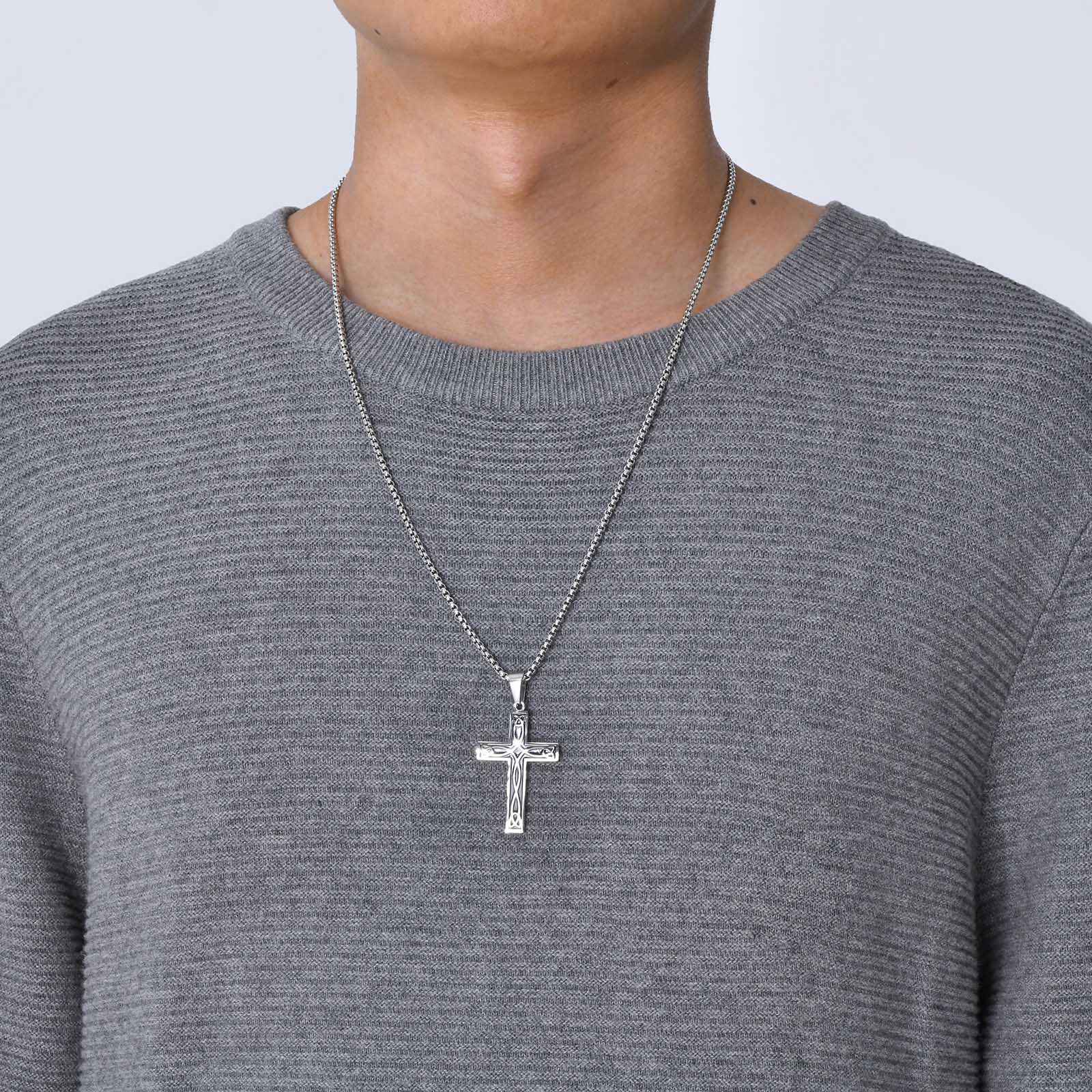 Mprainbow kalung salib etnik C - Mens Fashion In The 1930S ulasan dan harga