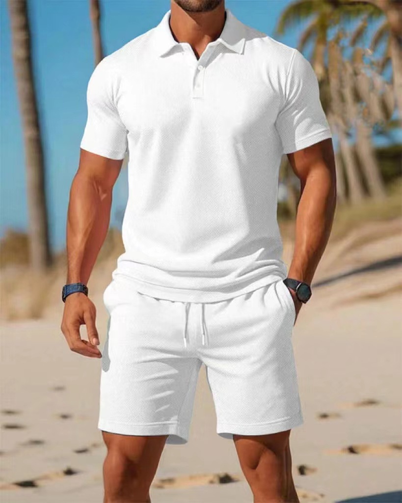 Set Kaos Polo Musim Panas Pria - Polo Shirt Slim ulasan dan harga