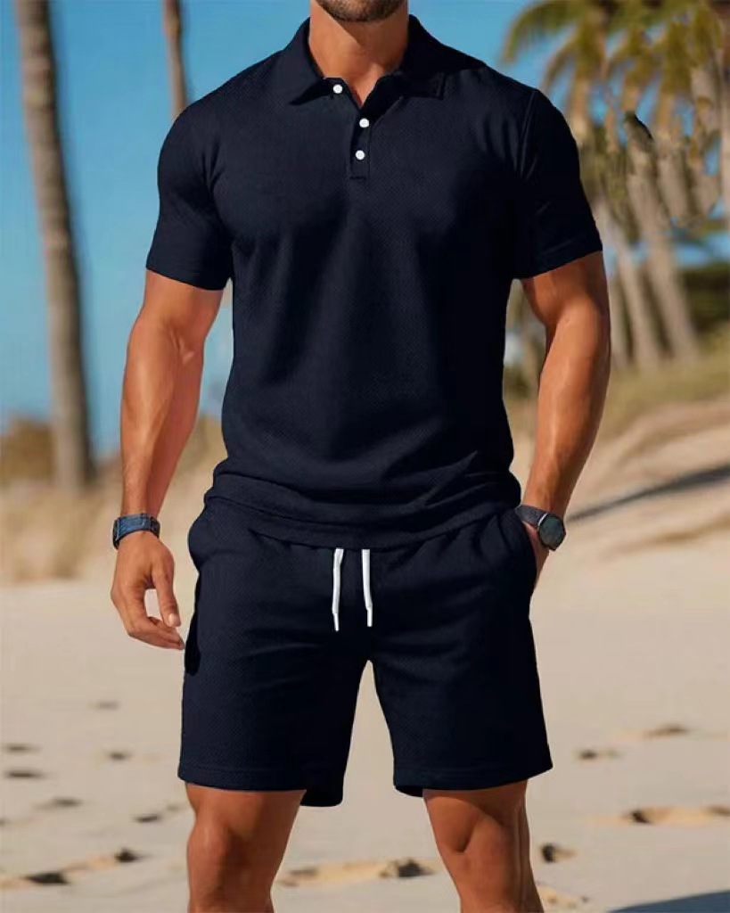 Set Kaos Polo Musim Panas Pria - Polo Shirt Slim ulasan dan harga
