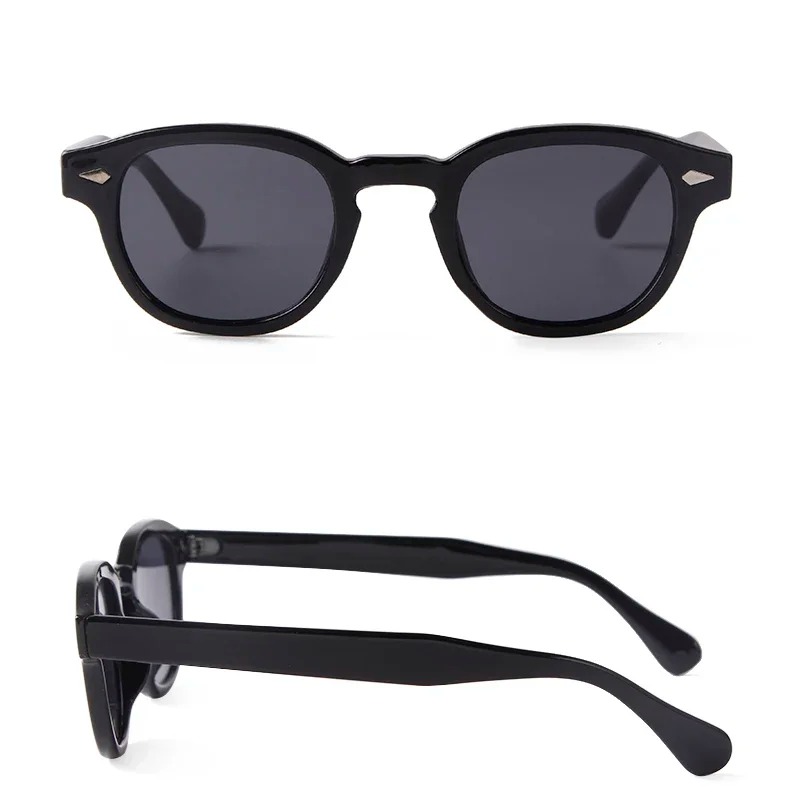 Kacamata Hitam Bulat Vintage W - Men'S Fashion Round Glasses ulasan dan harga