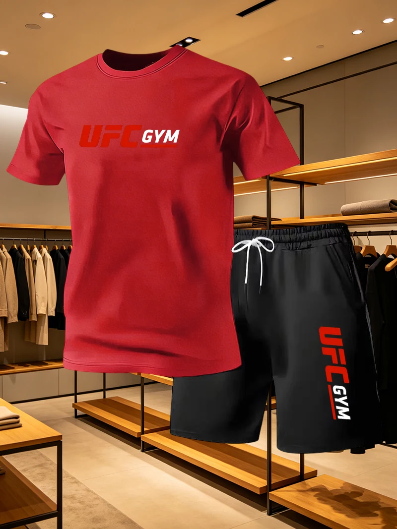 Setelan Kaos dan Celana Pendek - Men'S Fashion Essentials ulasan dan harga
