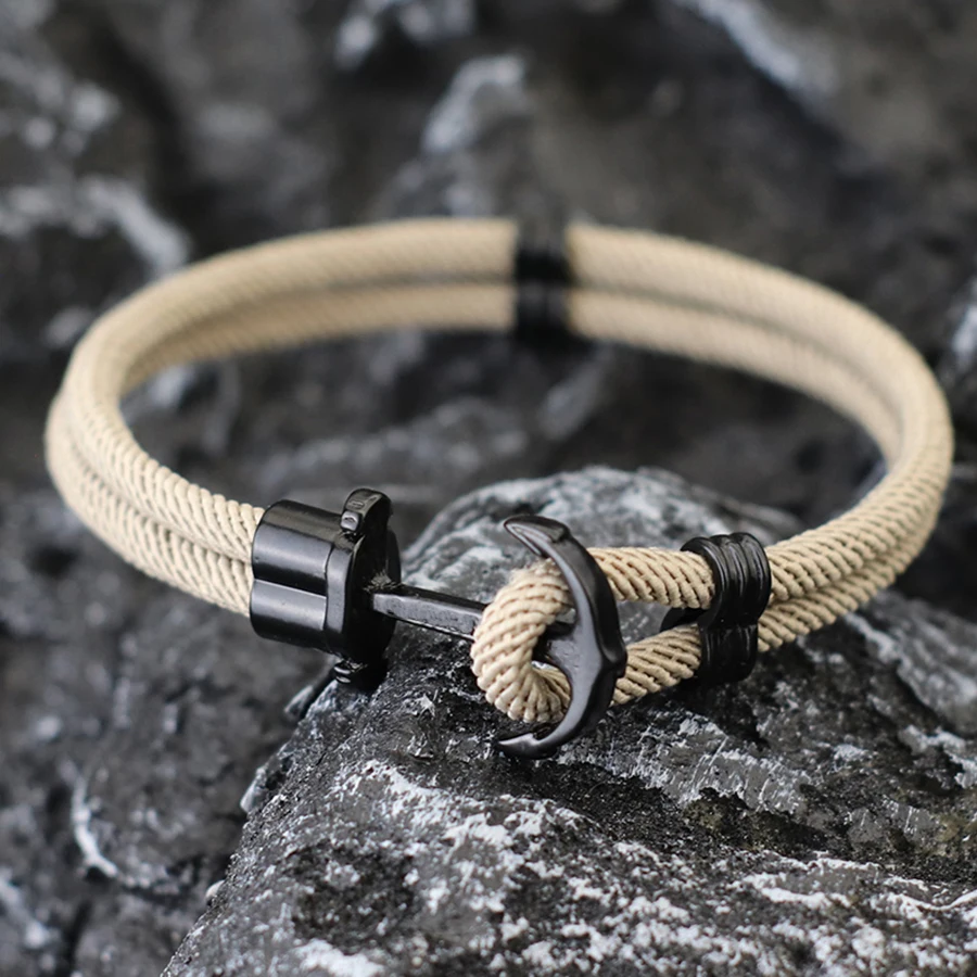 Gelang Pria Trendi Jangkar Bil - Milan Men'S Fashion ulasan dan harga