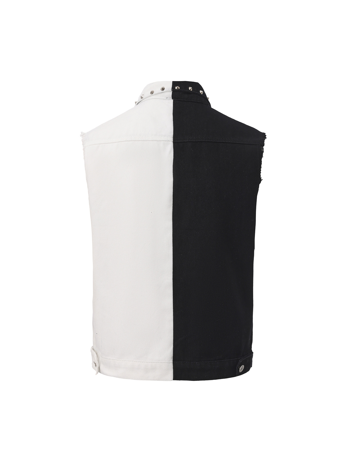 Rompi Jeans Gaya Punk Pria den - Men'S Fashion Vest With Jeans ulasan dan harga