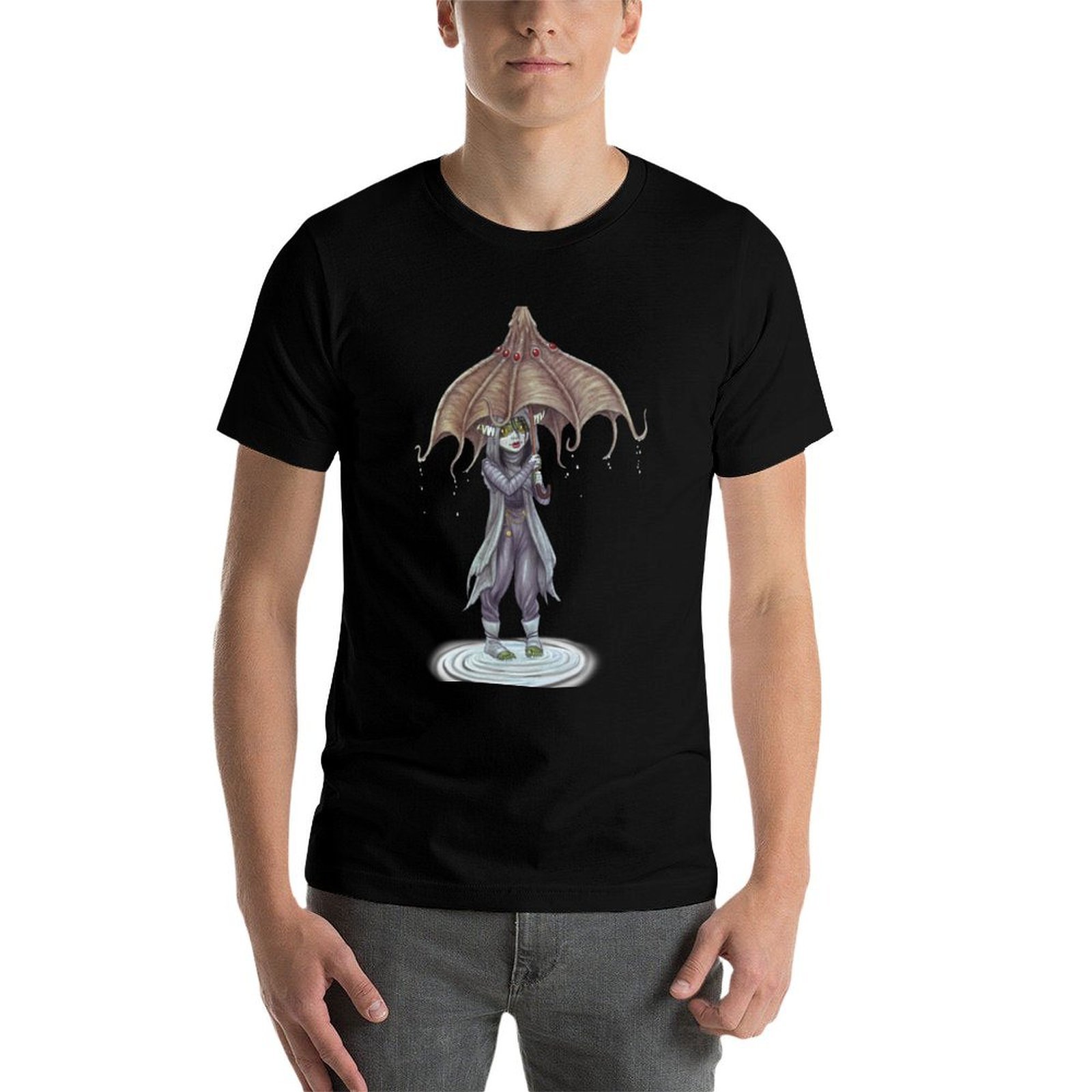 Nott n umbrella T-Shirt Kaos K - Men'S Fashion Umbrella ulasan dan harga