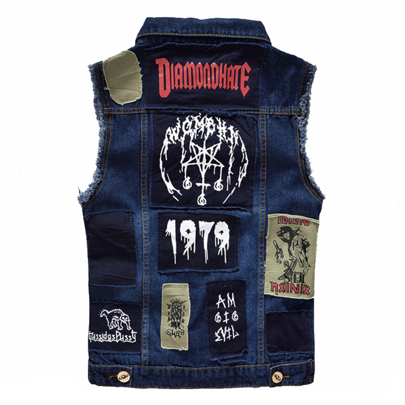 Rompi Jeans Pria Klasik Vintag - Men'S Fashion Vest With Jeans ulasan dan harga