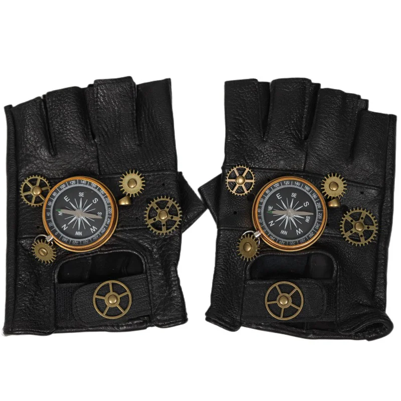 Sarung Tangan Tanpa Jari Kulit - Men'S Fashion Gloves ulasan dan harga