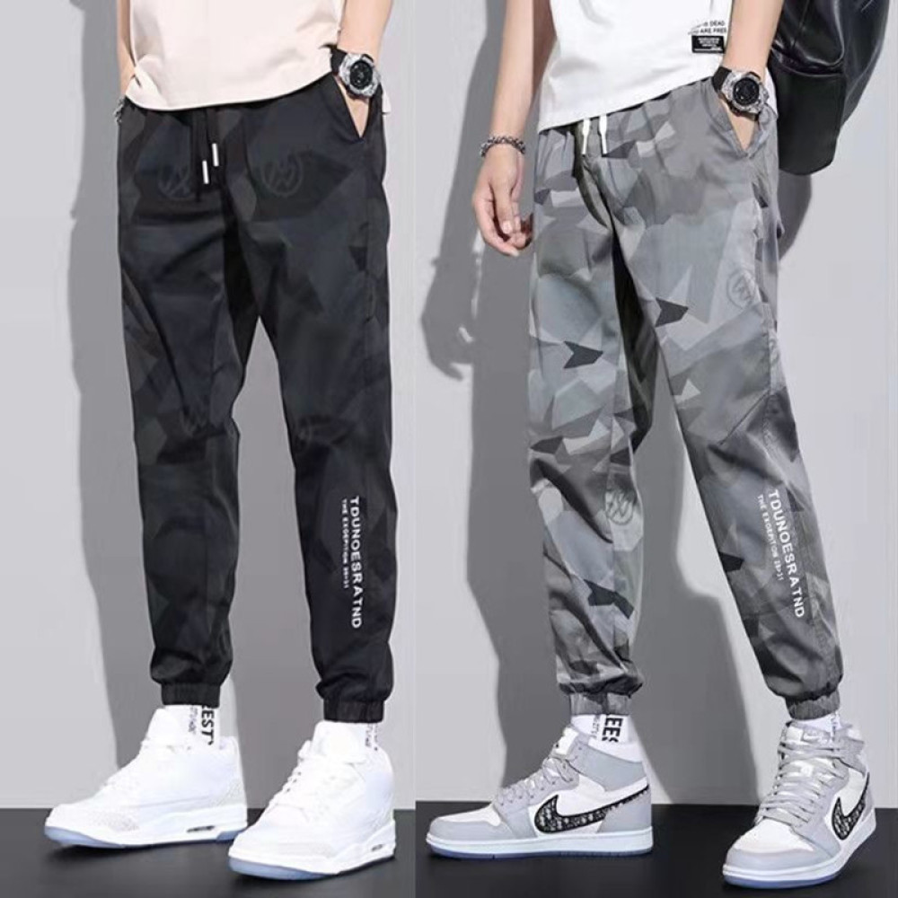 Celana Jogger Pria Motif Camo  - Mens Fashion Camo Pants ulasan dan harga