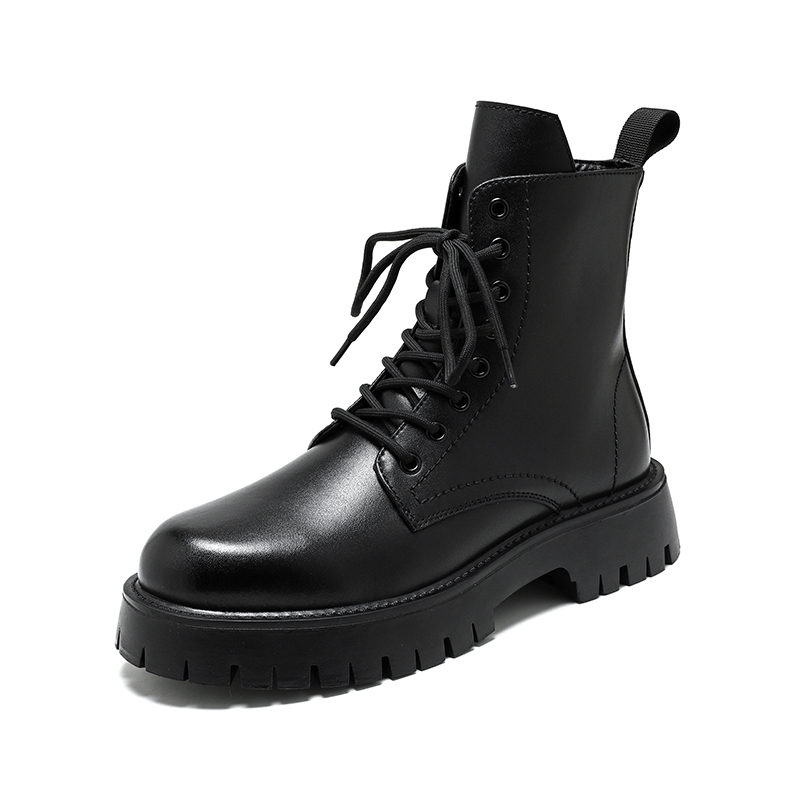 Sepatu Bot Kulit Asli Pria Mew - Men'S Fashion Model ulasan dan harga