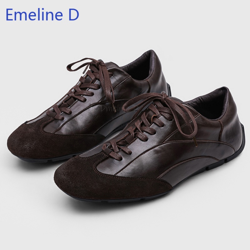 Sepatu Kasual Pria Jahitan Vin - Mens Fashion Combination ulasan dan harga