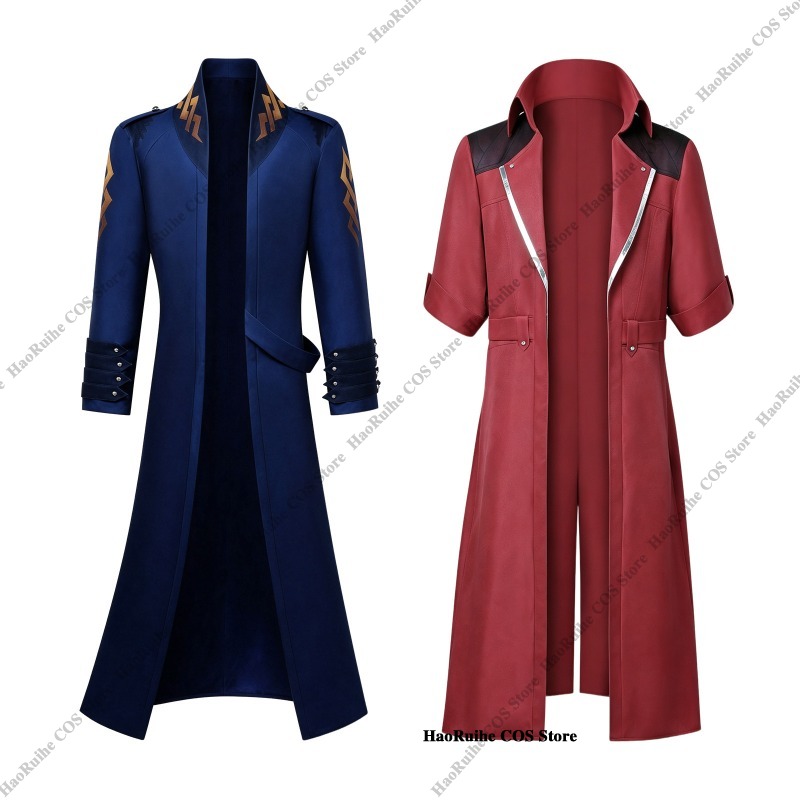 Kostum Cosplay Dante Vergil De - Trench Coat Men ulasan dan harga