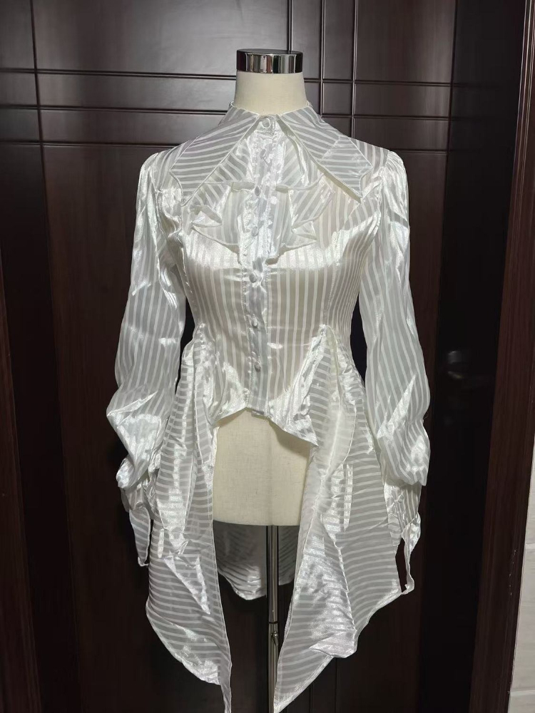 Blus Berlapis Lolita Vintage J - Polo Shirt Slim ulasan dan harga