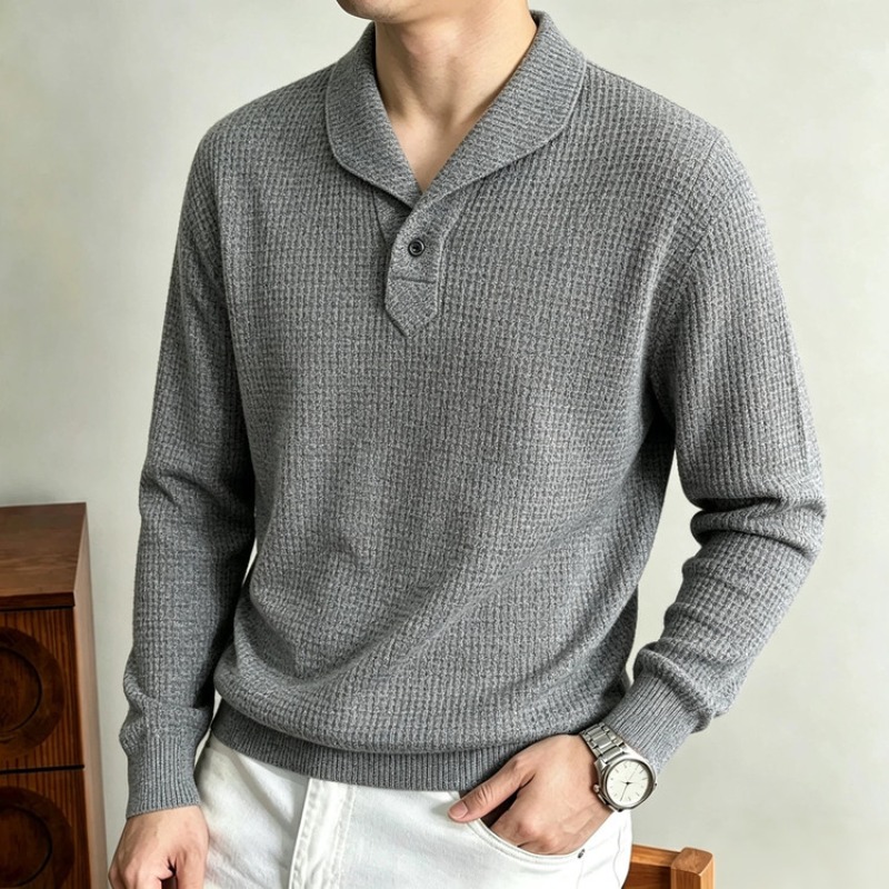 Kemeja Polo Lengan Panjang Pri - Polo Shirt Slim ulasan dan harga