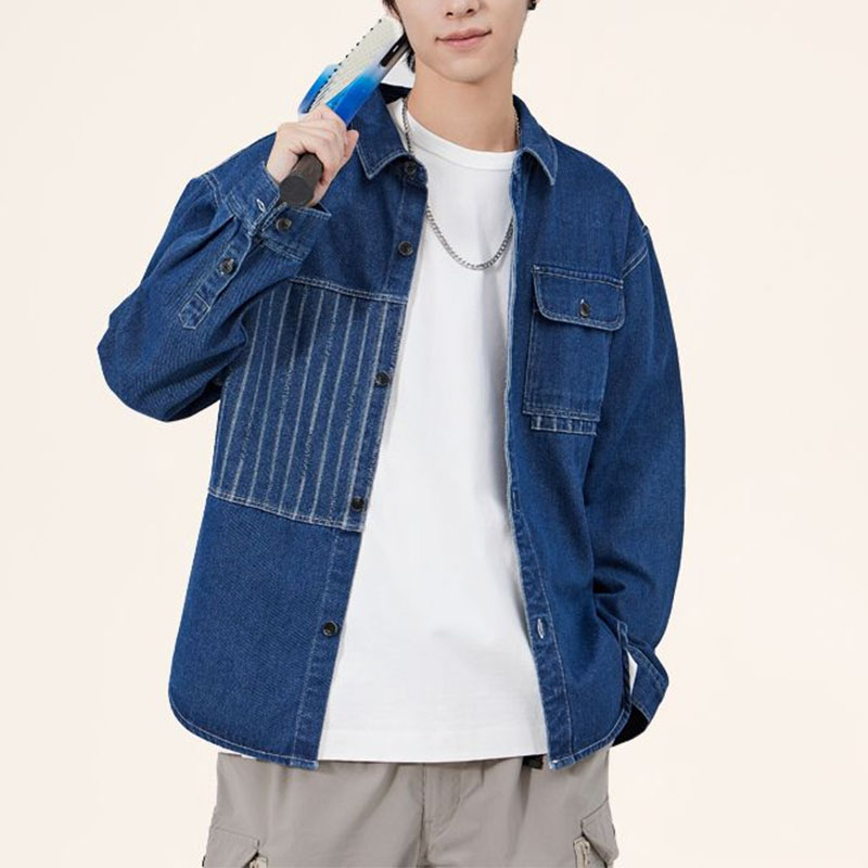 Jaket Denim bersaku untuk pria - Men'S Fashion Now ulasan dan harga