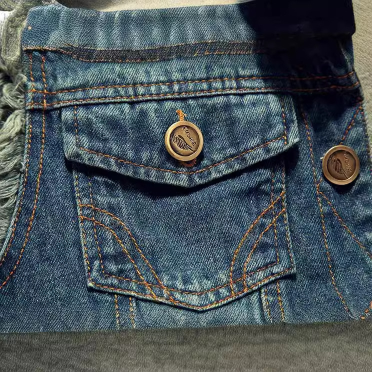 Rompi Denim Pria Model Baru Ta - Men'S Fashion Vest With Jeans ulasan dan harga